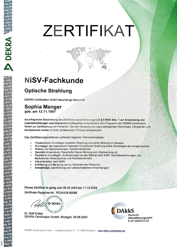NiSV-Zertifikat